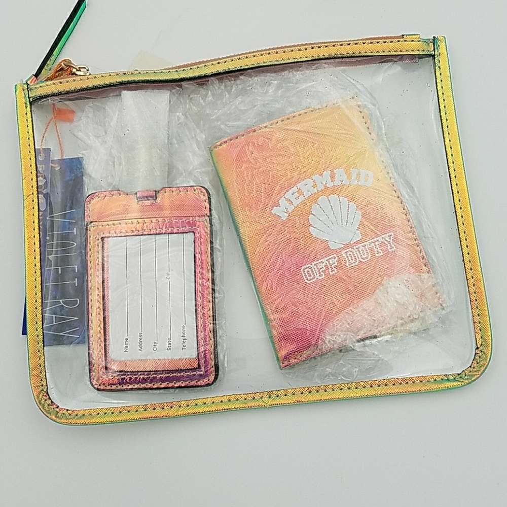 3 Pack Travel Set, Passport Holder and More!!